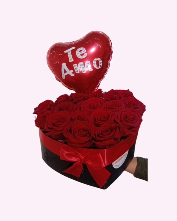 Box de Rosas Corazón